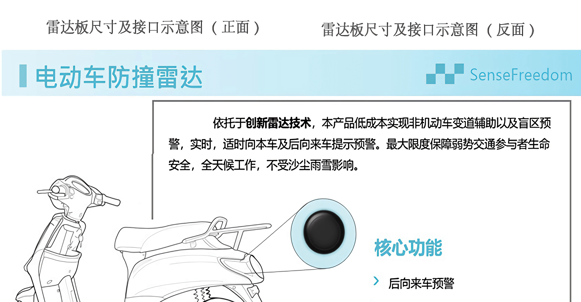 电动车雷达-EBR24A1