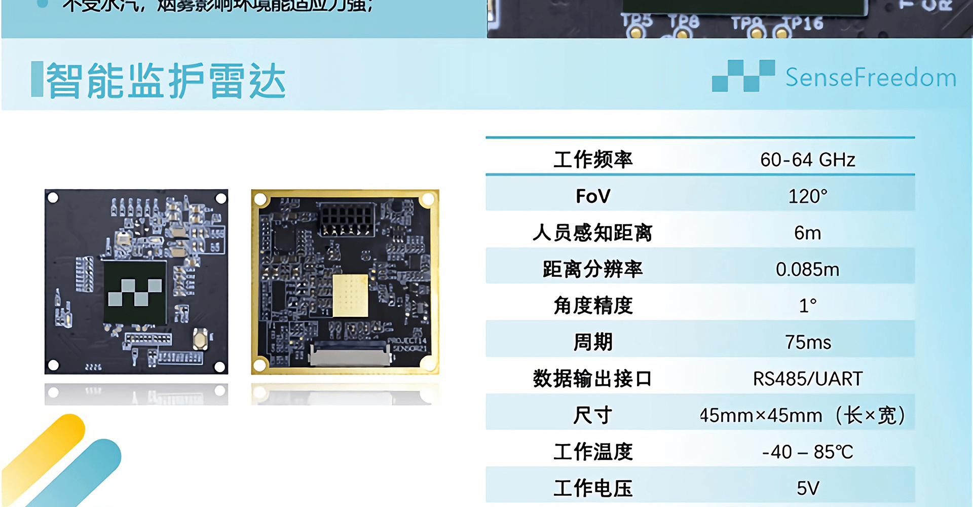 智能监护雷达-PM60A2P